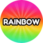 Rainbow Nameplate artwork